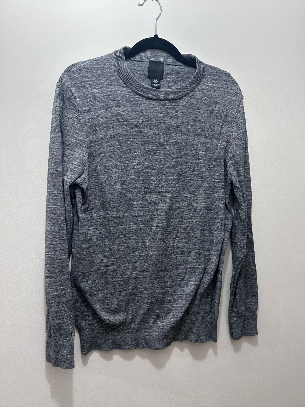 H&M Men's Heather Gray Crewneck Sweater